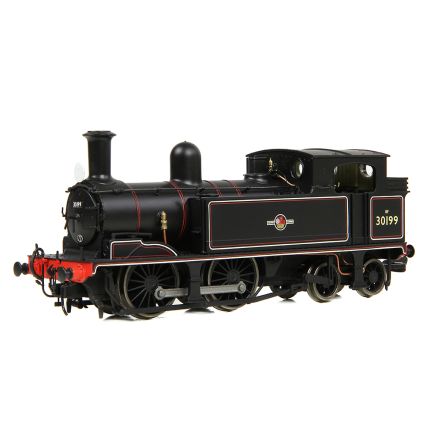 EFE Rail E85018 OO Gauge LSWR Adams O2 30199 BR Lined Black Late Crest