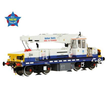 EFE Rail E87050 OO Gauge Plasser 12T YOB Diesel-Hydraulic Crane DRP81519 Balfour Beatty