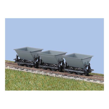 Peco GR-331 OO-9 Hudson Rugga VSkips Grey