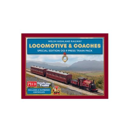 Peco GR1005 OO-9  'Palmerston' Locomotive & Special Edition OO-9 Press Train Pack