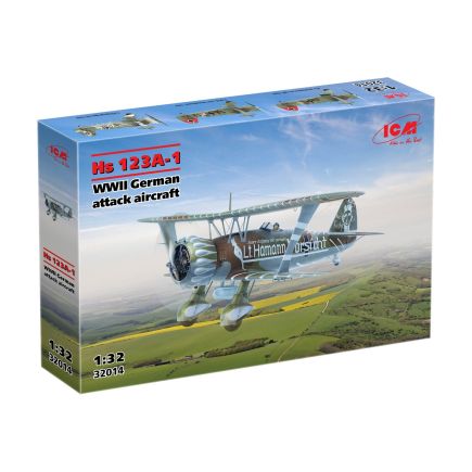 ICM 32014 Henshel Hs 123A-1 Plastic Kit