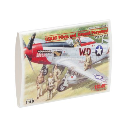 ICM 48083 World War 2 USAAF Pilots & Ground Crew