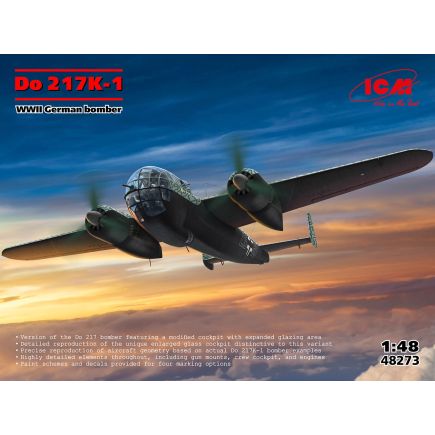 ICM 48273 Dornier Do-217 K-1 Bomber Plastic Kit
