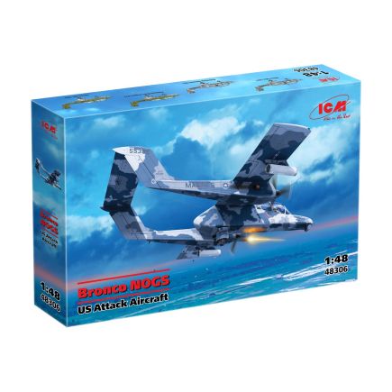 ICM 48306 North American Bronco OV-10 NOGS Plastic Kit