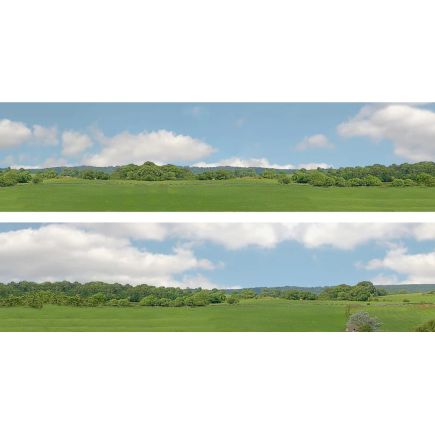 ID Backscenes ID202D 15 Inch Backscene Village Long Set C