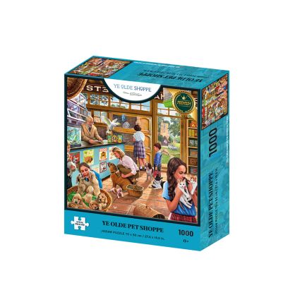 Kidicraft K35005 Ye Olde Pet Shoppe 1000 Piece Jigsaw Puzzle