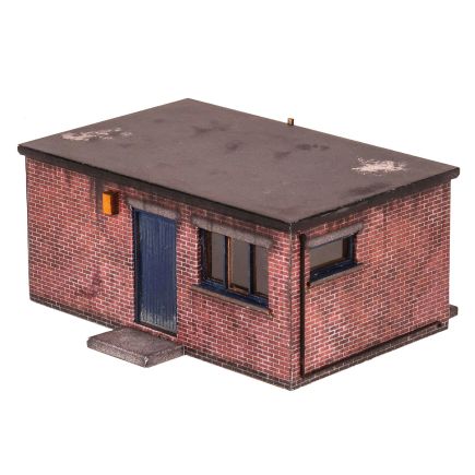 Scale Model Scenery KX048 OO Gauge Utility Building Plant Room Laser Cut Kit