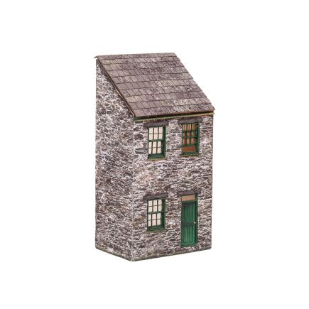 Scale Model Scenery KX070 OO Gauge Low-Relief Terraced Shop Laser Cut Kit