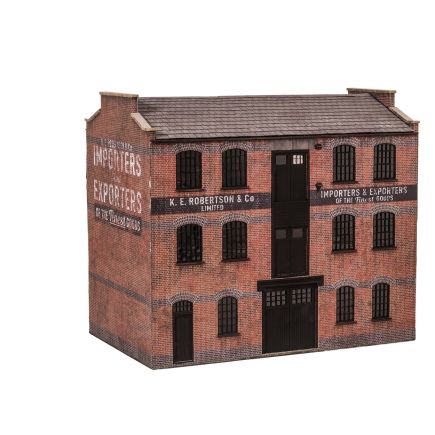 Scale Model Scenery KX090 OO Gauge Robertson's Bonded Warehouse Laser Cut Kit