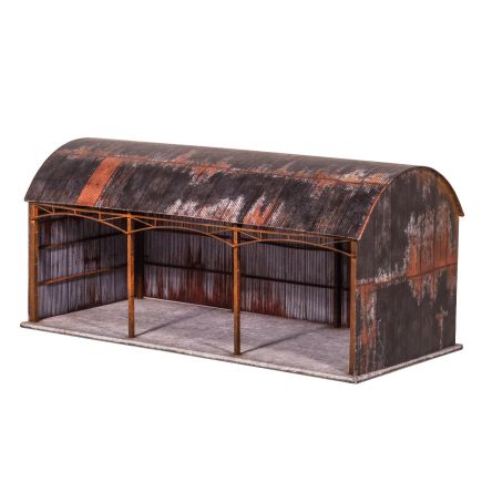 Scale Model Scenery KX099 OO Gauge Dutch Barn Laser Cut Kit