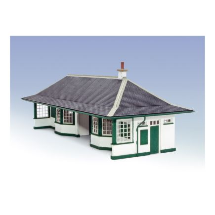 Peco LK-203 OO Gauge West Highland Line Station Building Laser Cut Wood Kit