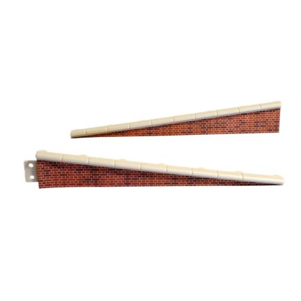 Peco LK-66 OO Gauge Brick Platform Edging Ramps