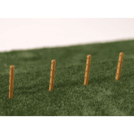 Scale Model Scenery LX058 OO Gauge 4ft Fence Posts Pre-drilled Laser Cut Kit