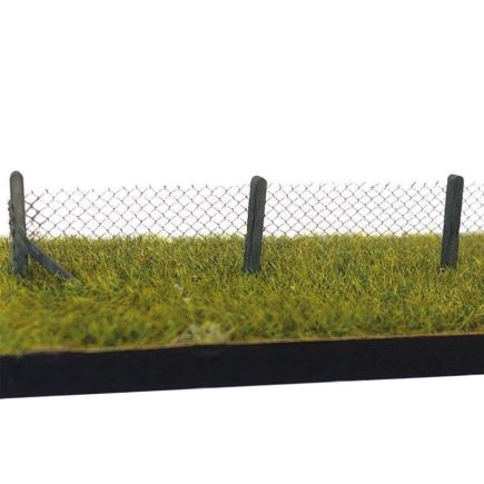 Scale Model Scenery LX183 OO Gauge 3ft Chainlink Fencing Laser Cut Kit