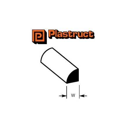 Plastruct Quater Round Rod - Various Sizes To Choose