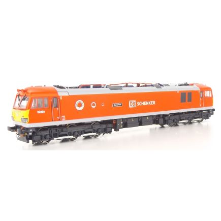 Revolution Trains N92009DCC-SH N Gauge Class 92 92009 'Marco Polo' DB Schenker DCC Sound Fitted