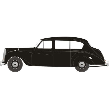Oxford Diecast NAP007 N Gauge Austin Princess Black Beatles