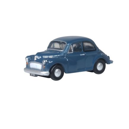 Oxford Diecast NMOS007 N Gauge Morris Minor Saloon Trafalgar Blue