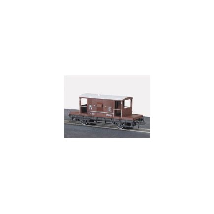 Peco NR-28C N Gauge 20 Ton Brake Van NE Bauxite