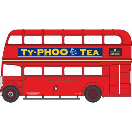 Oxford Diecast NRTL005 N Gauge RTL Bus London Transport