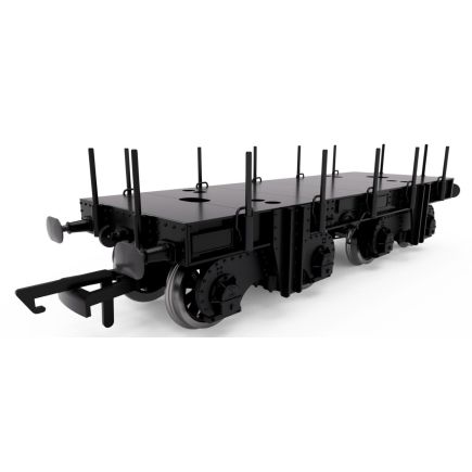 Oxford Rail OR76TOT004 OO Gauge GW Totem A Armour Plate Bogie Wagon BR Grey No.41910