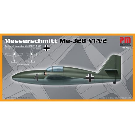 PM Models PM-223 Messerschmitt ME328 V1/V2 Plastic Kit