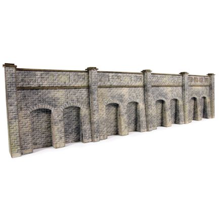 Metcalfe PN144 N Gauge Retaining Wall Stone Card Kit