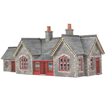 Metcalfe PN933 N Gauge Settle & Carlisle Railway Station Card Kit