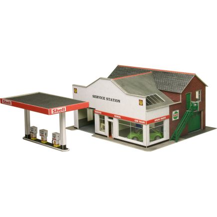 Metcalfe PO281 OO Gauge Service Station Card Kit