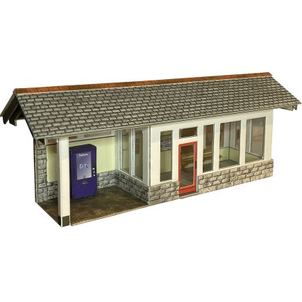 Metcalfe PO323 OO Gauge Modern Platform Shelter Card Kit