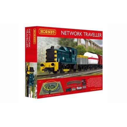 Hornby R1279 OO Gauge Network Traveller Train Set