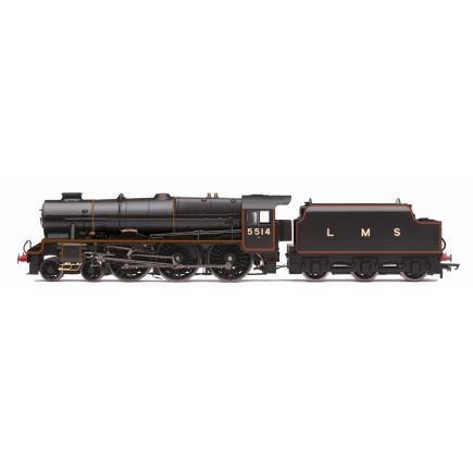 Hornby R30414 OO Gauge LMS Patriot 4-6-0 5514 'Holyhead' LMS Black
