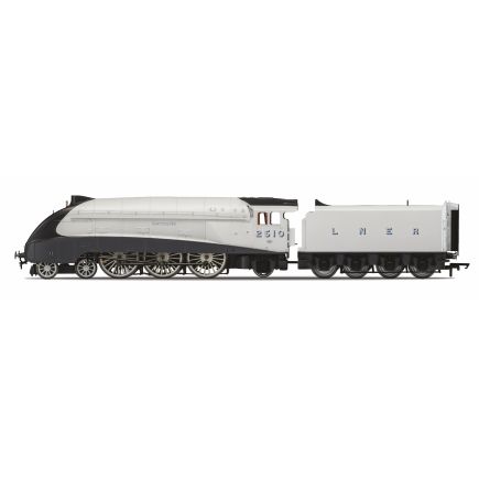 Hornby R30457 OO Gauge LNER A4 4-6-2 2510 'Quicksilver' Silver Jubilee Livery Hornby Dublo Body