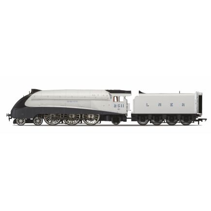 Hornby R30458 OO Gauge LNER A4 4-6-2 2511 'Silver King' Silver Jubilee Livery Hornby Dublo Body