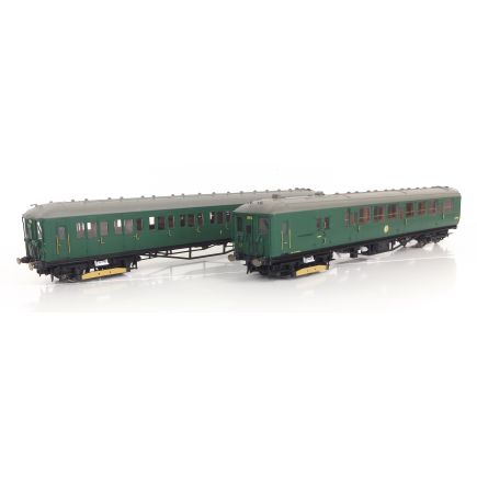 Hornby R3162A-SH OO Gauge 2BIL 2 Car EMU BR Green