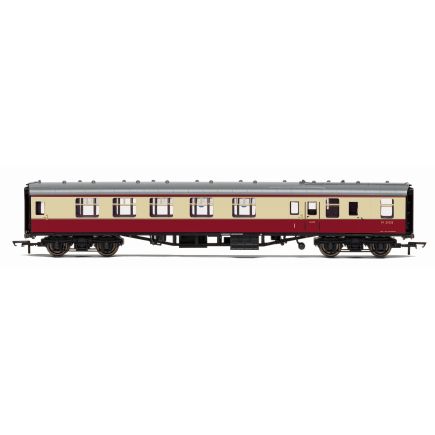 Hornby R40215 OO Gauge BR Mk1 Brake Composite Corridor BR Crimson And Cream M21034