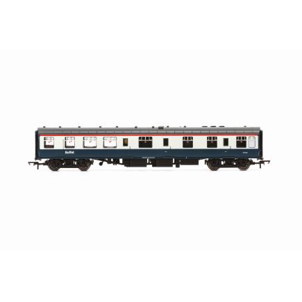 Hornby R40217 OO Gauge BR Mk1 Restaurant Buffet RBR Coach E1696 BR Blue And Grey