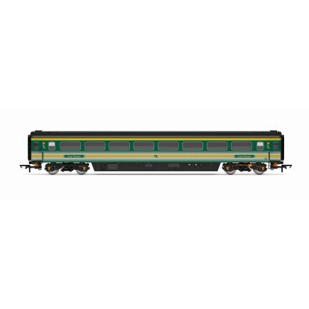 Hornby R40232A OO Gauge BR Mk3 TFO Class Coach C FGW Green And White