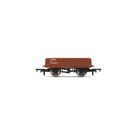 Hornby R60188 OO Gauge 3 Plank Wagon LMS