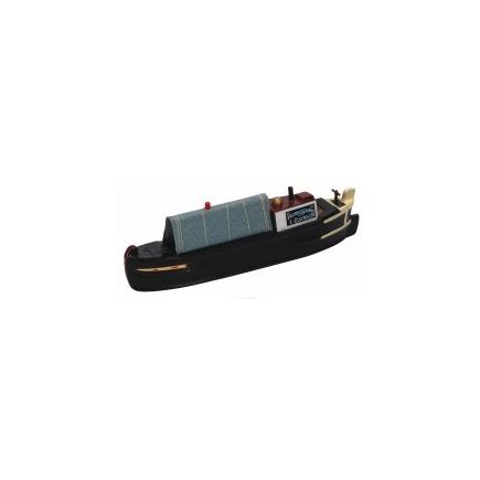 SDL 13165A Canal Boat 10cm Long Wooden Model Version A