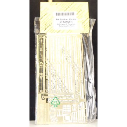 Bill Bedford Models SFK8000/4 4mm BR 9F 2-10-0 Coupling Rods And Valve Gear