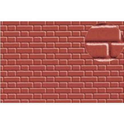 Slaters 0410 7mm Flemish Bond Brick Red