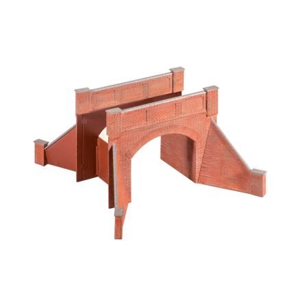 Wills SS53 OO Gauge Brick Arch Bridge With Abutments Plastic Kit