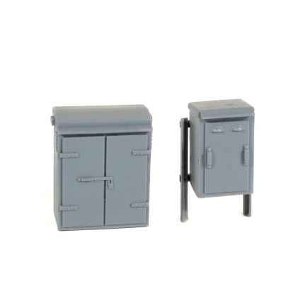 Wills SS88 OO Gauge Relay Boxes (Set 2) Plastic Kit