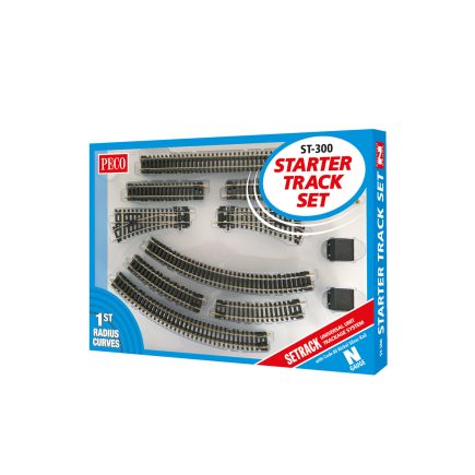 Peco ST-300 N Gauge Setrack First Radius Starter Set