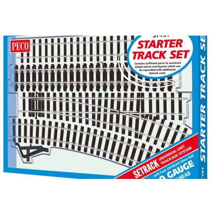 Peco ST-701 O Gauge Setrack Track Starter Set