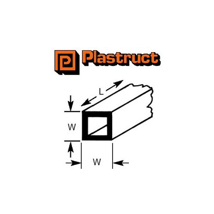 Plastruct Square Tube Section - Various sizes to choose
