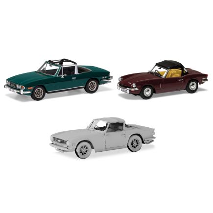 Corgi TC00004 Sporting Triumph Collection - Stag, Spitfire And TR6