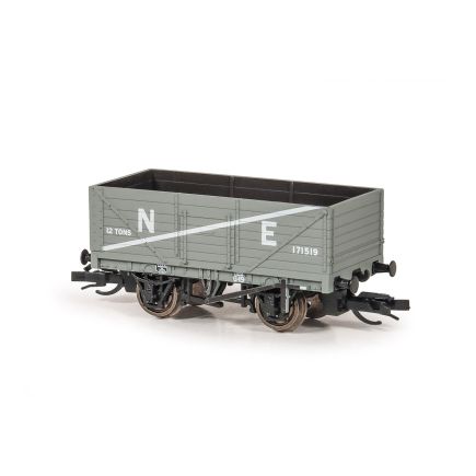 Peco TT-R7001E TT Gauge 7 Plank Open Wagon NE Grey