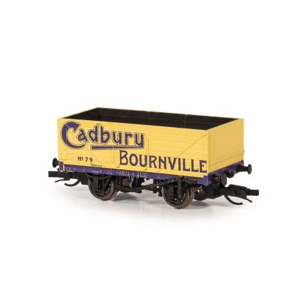 Peco TT-R7014P  TT Gauge 7 Plank Open Wagon Cadbury Bourneville